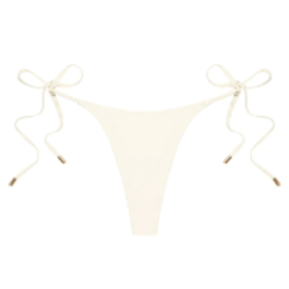 Monday Swimwear Ivory Palma Bottom Size S